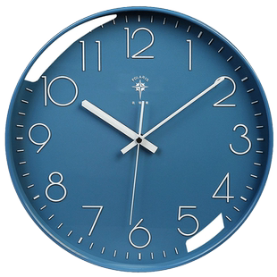 北极星钟表挂钟客厅简约2021新款时钟挂墙家用时尚挂表石英钟挂式