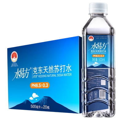 克东天然苏打水500ml*20瓶无添加