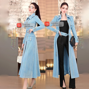 过膝修身 VJE冬季 气质通勤中长款 帅气收腰呢大衣2025新款 外套 时尚