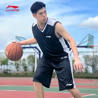 Li Ning, мужская баскетбольная форма, быстросохнущий спортивный костюм, дышащая футбольная форма для школьников и студентов для тренировок, комплект, делается под заказ