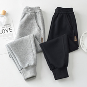子春秋款 秋冬加绒休闲卫裤 2026新款 儿童运动裤 男童宝宝 春季 女童裤