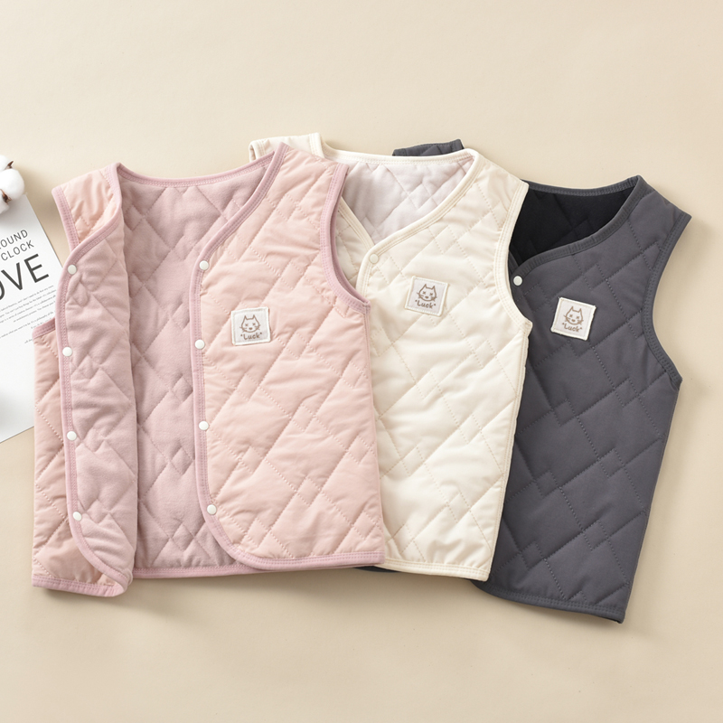 【羊毛填充】校服神器儿童马甲