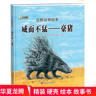 精装硬壳绘本 豪猪 狂野动物绘本：威而不猛-豪猪 儿童动物百科知识 幼儿园硬皮绘本故事书亲子故事 正版现货