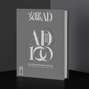 本－2021年AD100 2021年增刊精装 中国具影响力100位建筑和室内设计精英 安邸AD
