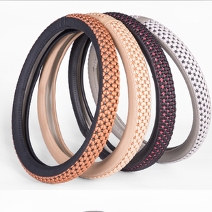 一汽森雅S80M80汽车方向盘套威姿威志V2V5夏利N3骏派D60四季把套