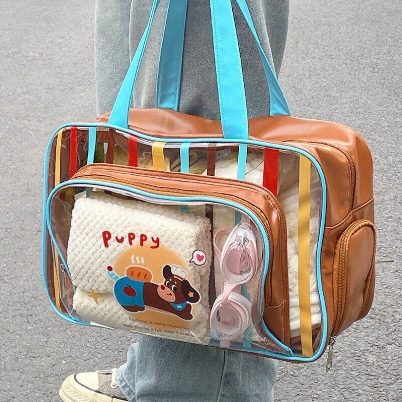 游泳包干湿分离带鞋仓儿童游泳收纳包防水大容量女士健身包