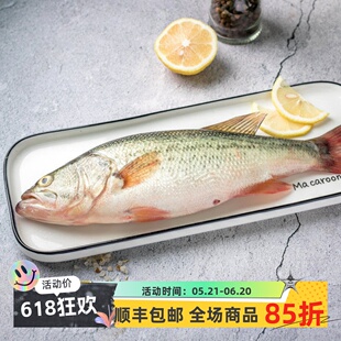 【鲈鱼】新鲜活现杀大花烂七星鲈花寨淡水私房菜顺丰邮上海发货