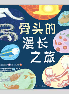 骨头的漫长之旅(正版精装)台湾“好书大家读”少儿读物奖,身体进化主题儿童绘本睡前故事书3-4-6-8周岁幼儿园阅读亲子图画早教书籍