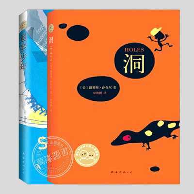 洞/追梦少年(正版2册)纽伯瑞金奖,路易斯萨奇尔,二三四五六年级小学初中生必读阅读课外书籍故事书儿童幻想冒险文学小说图书