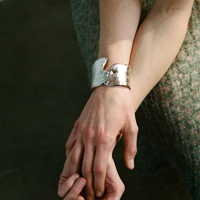 ABOAB极简男女通用银厚镀金