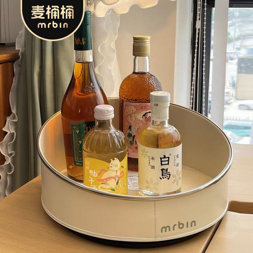 麦桶桶360°旋转调味料置物架