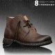通勤秋冬季 透气男士 鞋 四季 男真皮防水靴马丁男靴英伦鞋 牛皮靴子