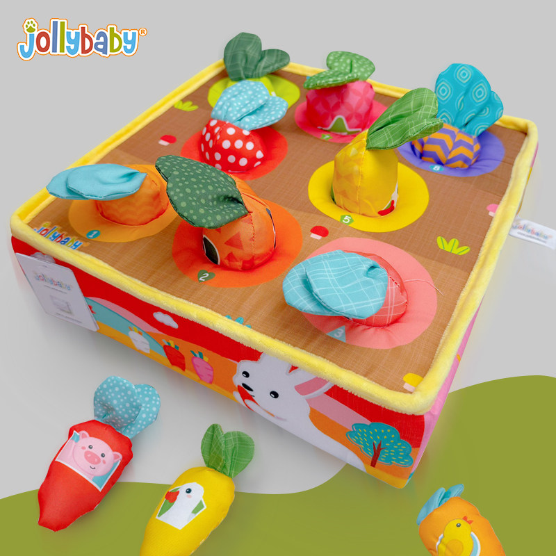 jollybaby拔萝卜玩具可啃咬婴儿过家家0-6个月宝宝早教动手拔拔乐,玩具/童车/益智/积木/模型,其他形状认知/配对玩具,淘宝优惠券,粉丝福利购,淘宝优惠卷