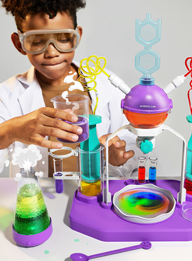 科学罐头儿童科学实验套装stem玩具小学生手工器材发明科技小制作