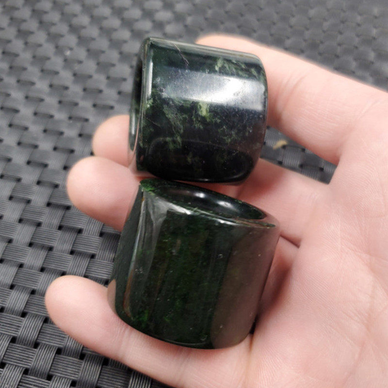 祥和珠宝玉石扳指黑岫玉扳指加宽加大号玉石扳指饰品扳指玉指环,珠宝/钻石/翡翠,手饰,淘宝优惠券,粉丝福利购,淘宝优惠卷