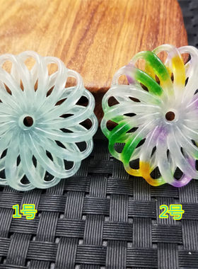 新款精美天然玉髓翠玉巴山料时来