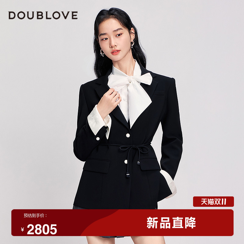 【优雅通勤风】三醋酸西装外套