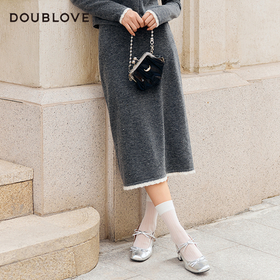 【舒软针织裙】复古羊毛半身裙
