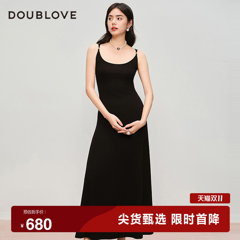 【都市感针织裙】清爽吊带连衣裙