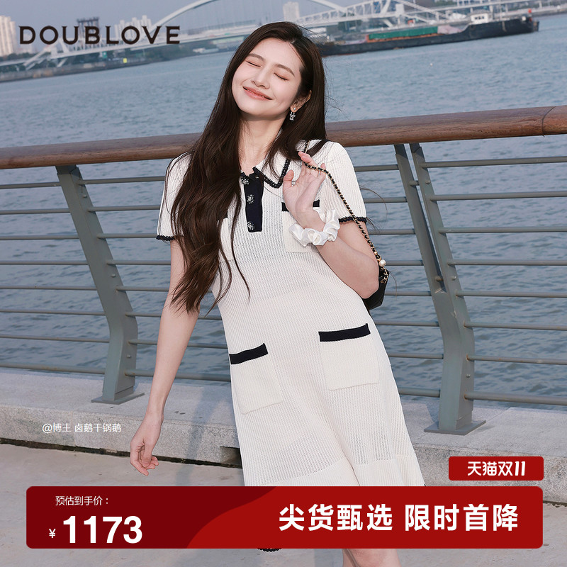 【舒软小香风】雪糕丝针织连衣裙