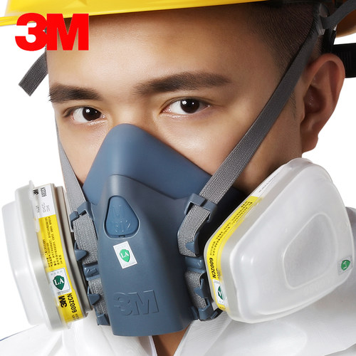 防酸性气体防毒面具3M7502硅胶