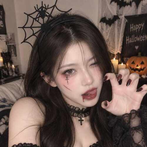 88vip2元包邮暗黑风万圣节恶魔发