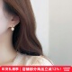 耳环高级感轻奢百搭法式 七与 矜贵女主 复古珍珠气质银针耳钉耳饰