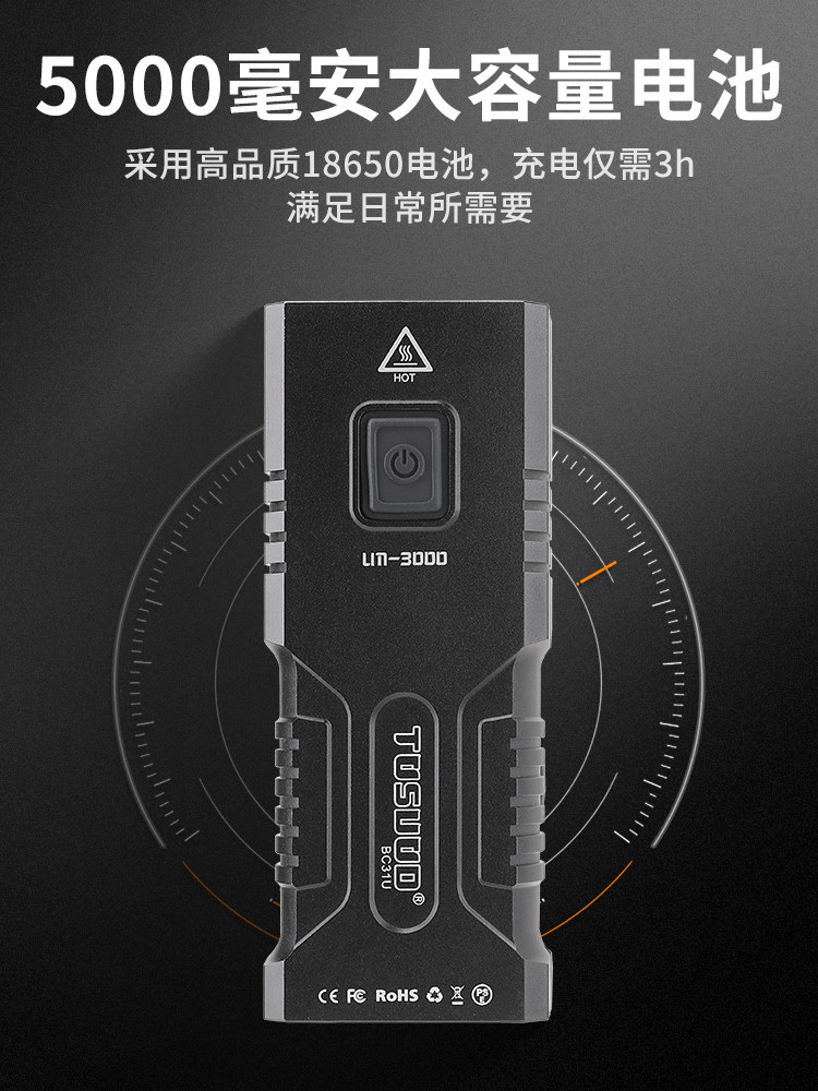 CAPTAIN TAS 자전거 라이트 야간 라이딩 밝은 손전등 산악 자전거 고휘도 헤드 라이트 방수 자전거 타기 장비