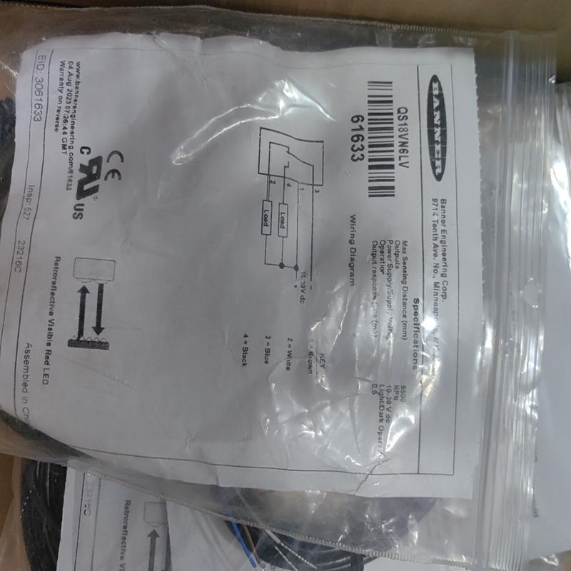 纳传感器光电开关QS18VN6LV(议价）