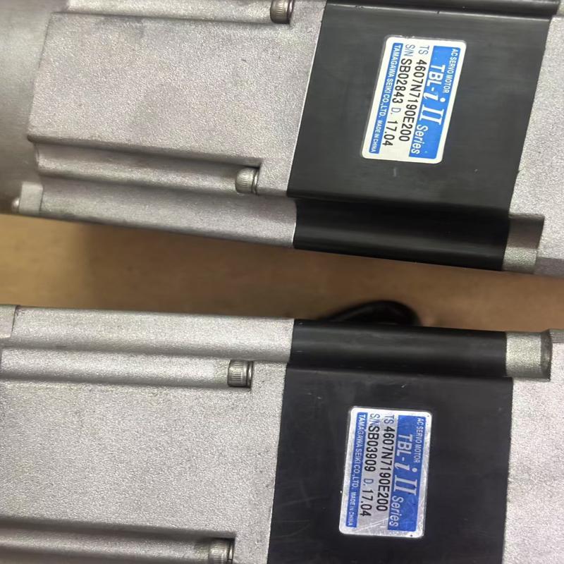 多摩川伺服电机，型号4607N7190E200，带刹(议价）