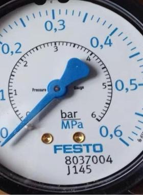 费斯托Festo8037004面板式压力表PAGN-(议价）