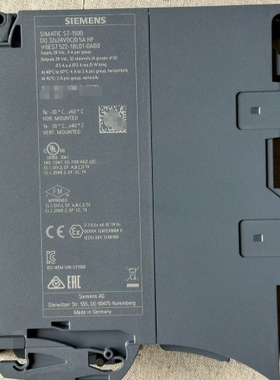 西门子plc6ES7 522-1BL01-0AB0，成色几乎 议价