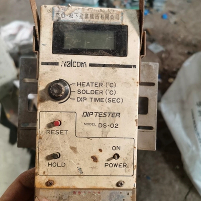 马康malcom波峰炉温测试仪，拆机的，外观成色如图，型号D 议价