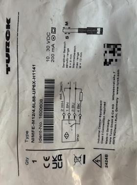 图尔克Turck磁敏开关传感器德国进口NIMFE-M(议价）