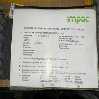 Infratherm ISQ 5红外测温仪，德国制造(议价）