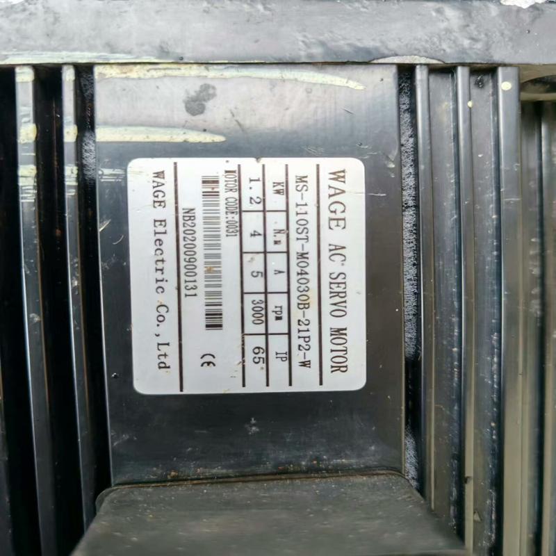 #电机  拆机wage伺服电机，ms-110st-m(议价）