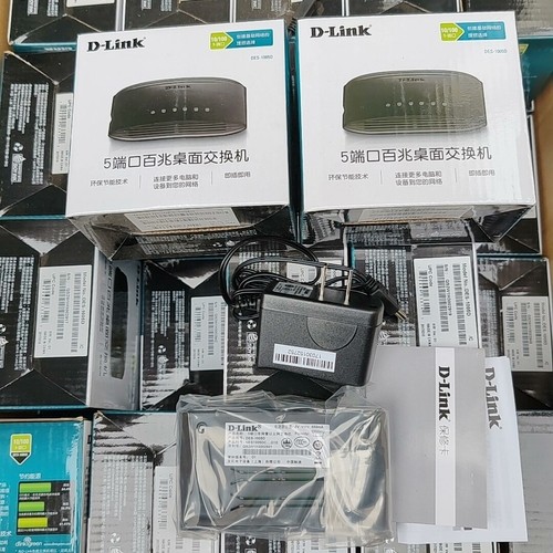 D-LINK五口网卡，百兆桌面交换机，议价 议价