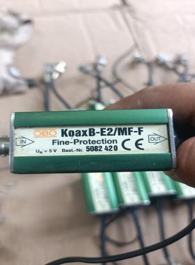 德国OBO KoaxB-E2/MF-F信号防雷器5V(议价）