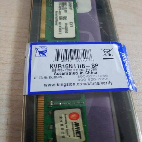 金士顿KVR16N11/8-SP  的  图片实拍(议价）