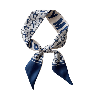 ins印花细窄飘带韩国绑包包腰带