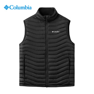 Columbia哥伦比亚户外24秋冬新款 马甲男户外650蓬羽绒背心WE5561