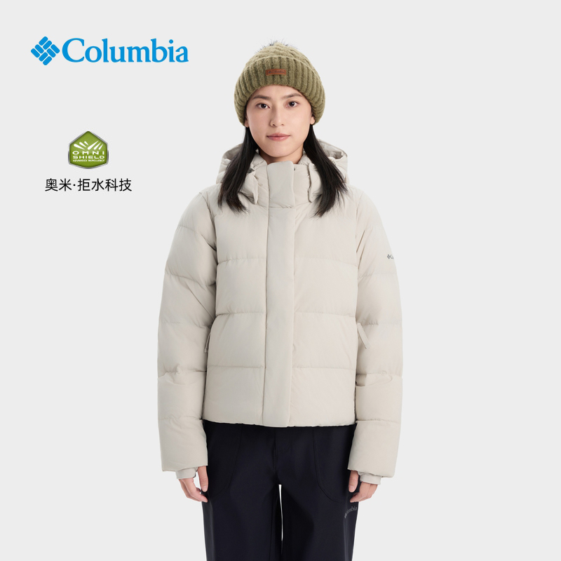 哥伦比亚25秋冬新款羽绒服女