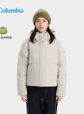 Columbia哥伦比亚户外女25秋冬新款拒水650蓬保暖羽绒服WR9847