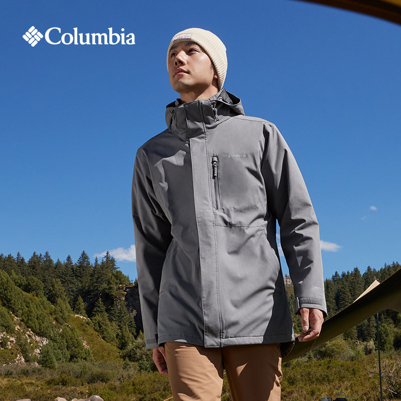 哥伦比亚防水保暖棉内胆冲锋衣