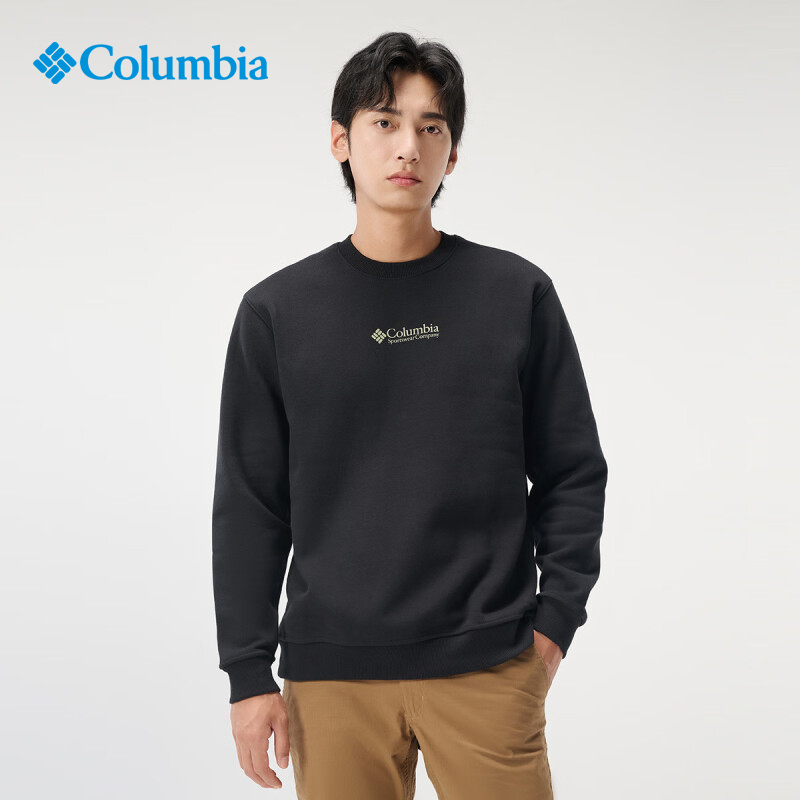 哥伦比亚加绒保暖男款卫衣