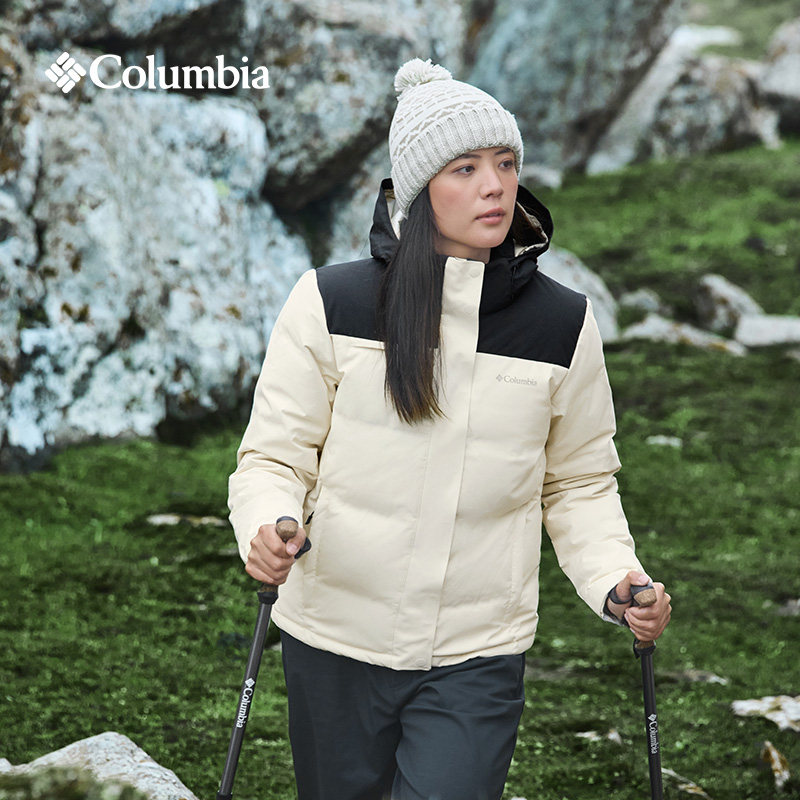哥伦比亚拒水保暖700蓬羽绒服
