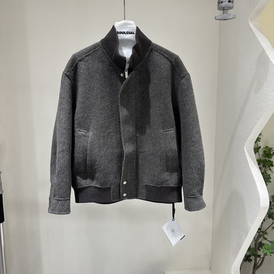 2025秋冬新款男士双面羊毛大衣