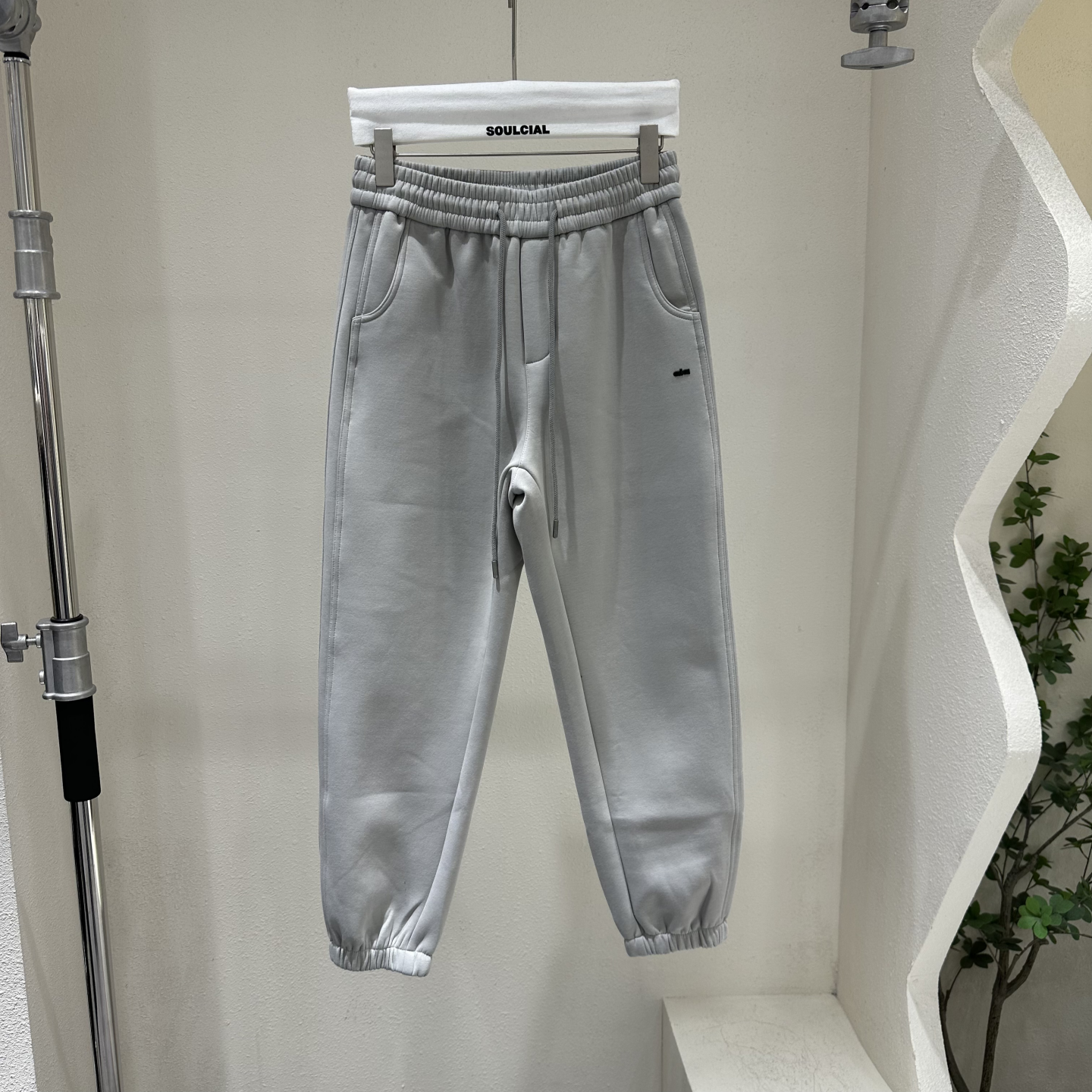 2025秋冬新款男士加绒卫裤