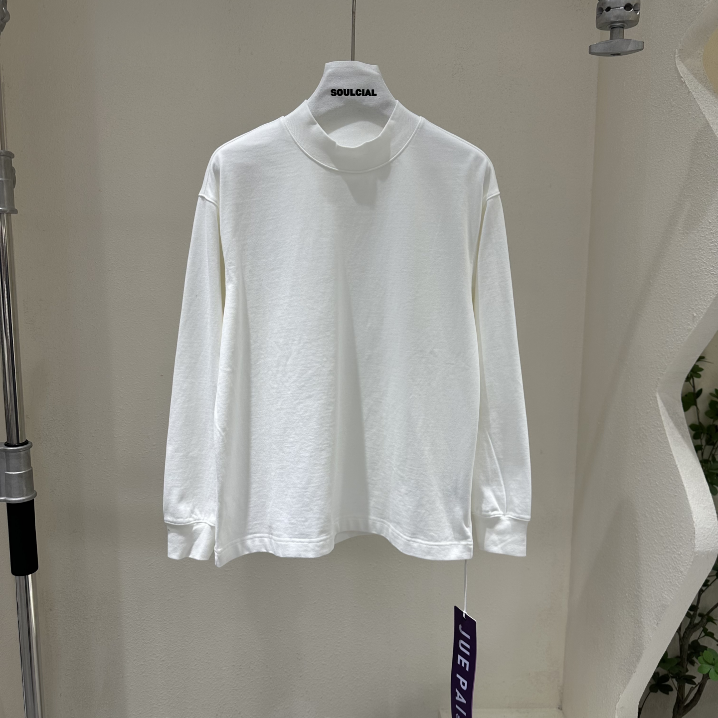 2025秋冬新款男士高领长袖T