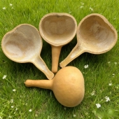 天然葫芦瓢水瓢挖米面瓢老式 浇花舀水养生洗澡茶漏淘米厨房超市瓢